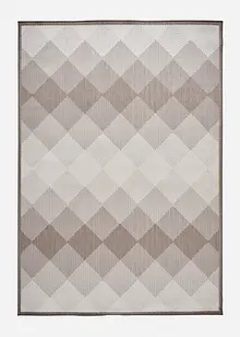 Tapis intérieur et extérieur réversible à motif graphique, bonprix