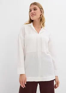 Chemisier fluide en viscose mélangée, bonprix