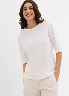 T-Shirt aus reiner Bio-Baumwolle, (2er Pack), bonprix