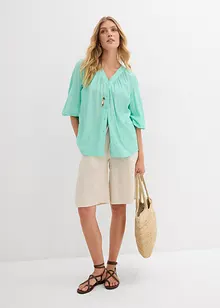 Bermuda aus fließendem Viskose-Mix, bonprix