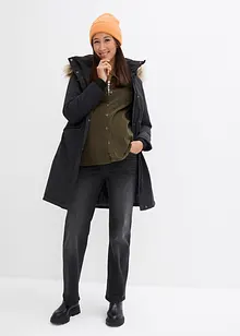 3-in-1 wind-und wasserdichter Umstandsmantel mit Trageeinsatz, bonprix