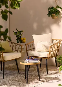 Salon de jardin (3 pièces), bonprix