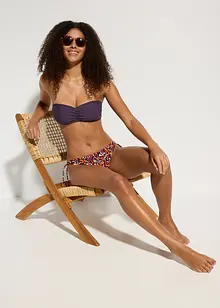 Bandeau-Bikinioberteil mit abnehmbaren Trägern, bonprix