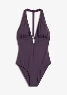Maillot 1 pièce à décolleté plongeant, bonprix