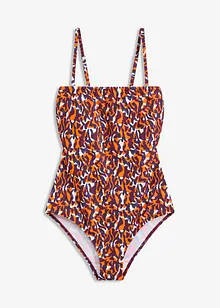 Maillot 1 pièce bandeau à bretelles multifonctions, bonprix