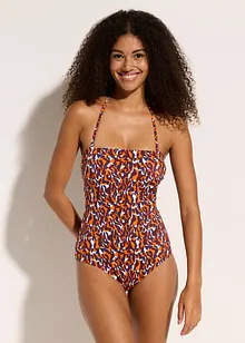 Bandeau-Badeanzug mit Multiway-Trägern, bonprix