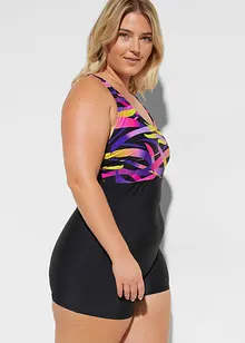 Maillot 1 pièce shorty, séchage rapide, bonprix