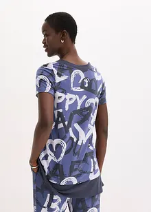 Long-Shirt mit Kurzarm, bonprix