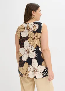 Blouse sans manches en viscose, bonprix
