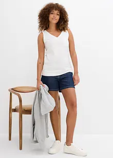 Tanktop aus reiner Bio-Baumwolle (2er Pack), bonprix