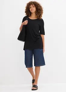 Longshirt aus softer Viskose, bonprix