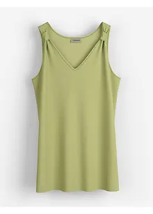 Long-Top aus Viskose-Leinen-Mix, bonprix