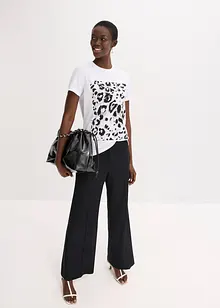 T-Shirt mit Leoprint, bonprix
