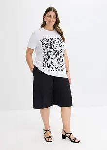 T-shirt à imprimé léopard, bonprix