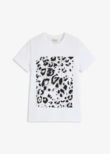 T-shirt à imprimé léopard, bonprix