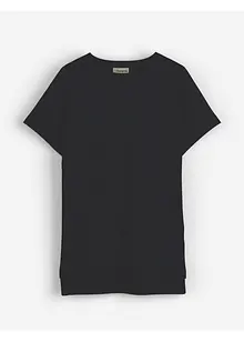 Vokuhila-Shirt aus schwerem Baumwoll-Jersey, bonprix