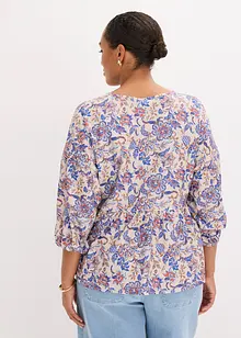 Blouse en jersey avec laçage, bonprix