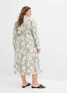Blusenkleid aus fließender Viskose, bonprix