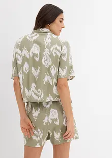 Viskose-Bluse mit Ethnodruck, bonprix