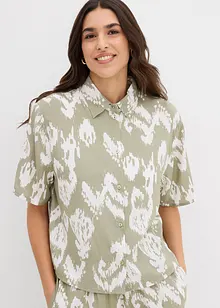 Viskose-Bluse mit Ethnodruck, bonprix