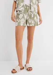 Viskose-Shorts mit Bequembund, bonprix