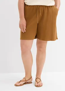 Strukturshorts aus reiner Baumwolle, bonprix