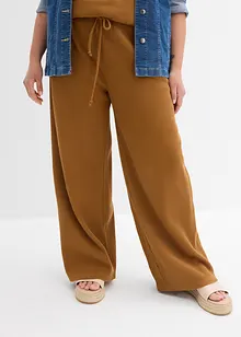 Strukturhose aus reiner Baumwolle, bonprix