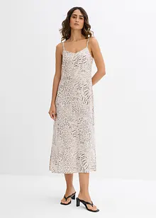 Trägerkleid aus fließender Viskose, bonprix