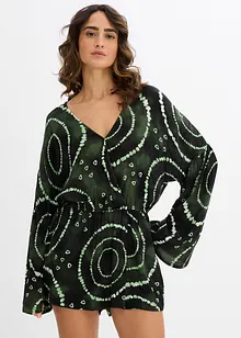 Kurzer Jumpsuit aus fließender Viskose, bonprix