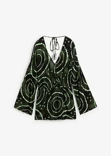 Kurzer Jumpsuit aus fließender Viskose, bonprix