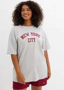 Oversize-Shirt aus reiner Bio-Baumwolle, bonprix