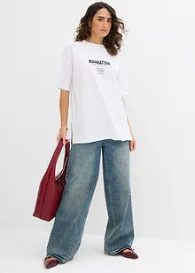 Oversize-Shirt aus reiner Bio-Baumwolle, bonprix