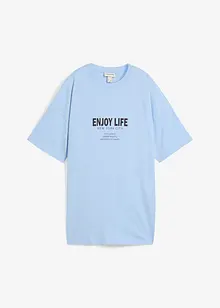 Oversize-Shirt aus reiner Bio-Baumwolle, bonprix