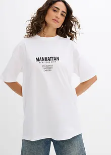 Oversize-Shirt aus reiner Bio-Baumwolle, bonprix