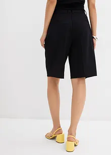 Bermuda mit Bundfalten aus Viskose-Mix, bonprix