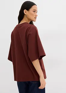 Oversize-Shirt mit weiten Ärmeln aus reiner Bio-Baumwolle, bonprix