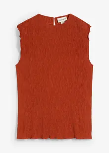 Top aus strukturiertem Crinkle, bonprix