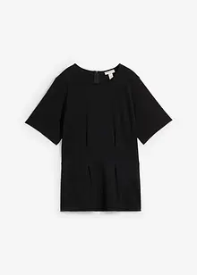 Tailliertes Shirt aus bequemen Punto di Roma, bonprix