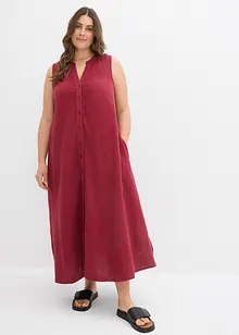 Robe blouse en gaze de coton, bonprix