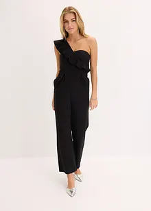 One-Shoulder-Jumpsuit aus leichter Viskose, bonprix