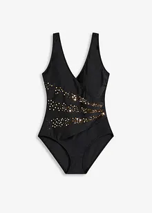 Maillot 1 pièce à paillettes, bonprix