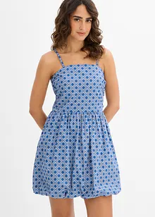 Bandeau-Kleid aus reiner Baumwolle, bonprix