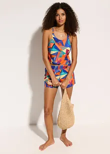 Tankini (ens. 2 pces) avec short, bonprix