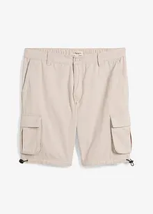 Bermuda cargo à taille élastiquée, Regular, bonprix