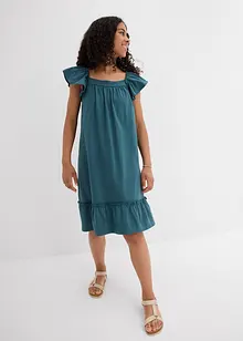 Jerseykleid aus elastischerm Bio-Baumwoll-Mix, bonprix