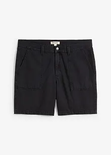 Twill-Shorts aus reiner Baumwolle, Loose Fit, bonprix