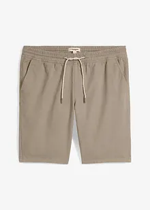 Bermuda 100% coton à taille élastiquée, Regular, bonprix