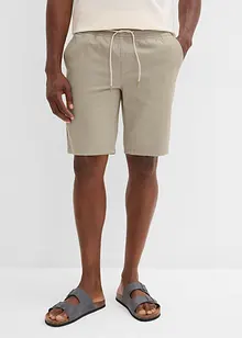 Bermuda 100% coton à taille élastiquée, Regular, bonprix