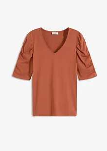 Shirt mit Puffärmeln, bonprix