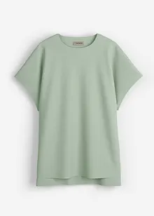 Vokuhila-Shirt aus schwerem Baumwoll-Jersey, bonprix